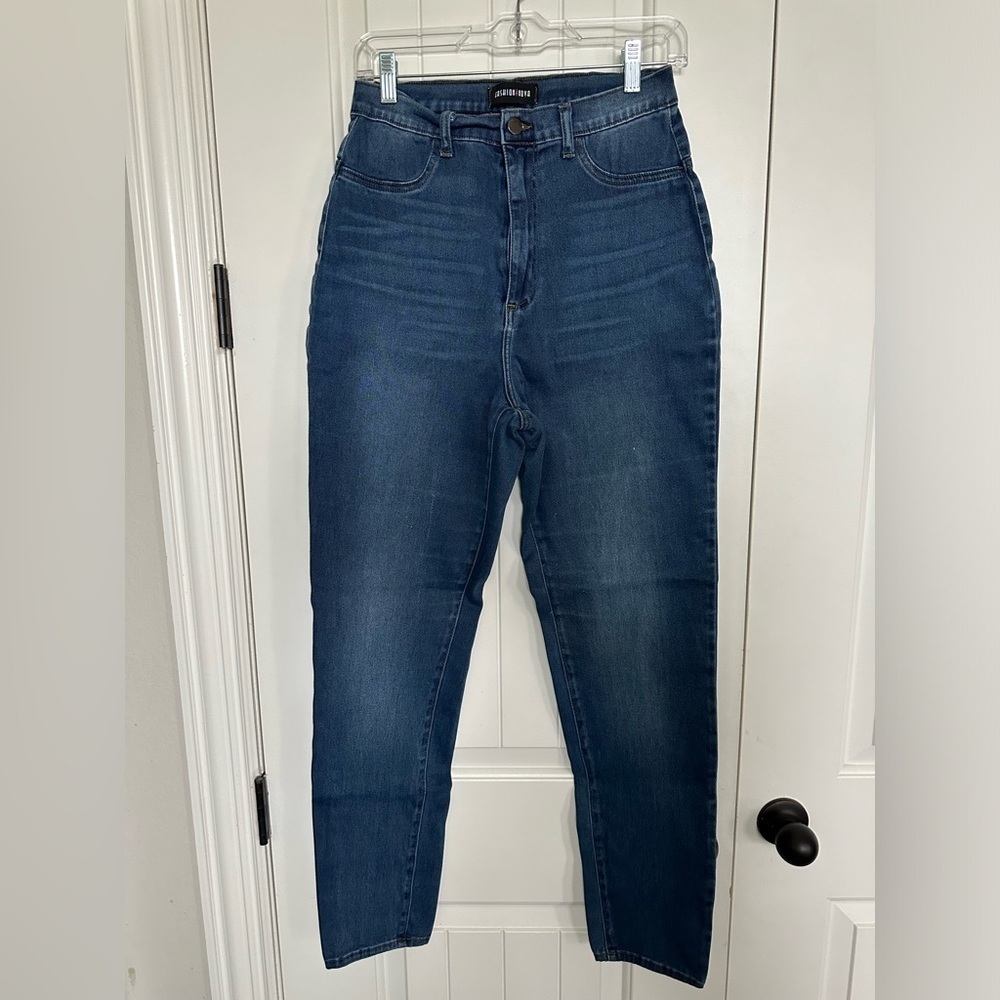 Womens Skinny Curvy Jeans-size 15